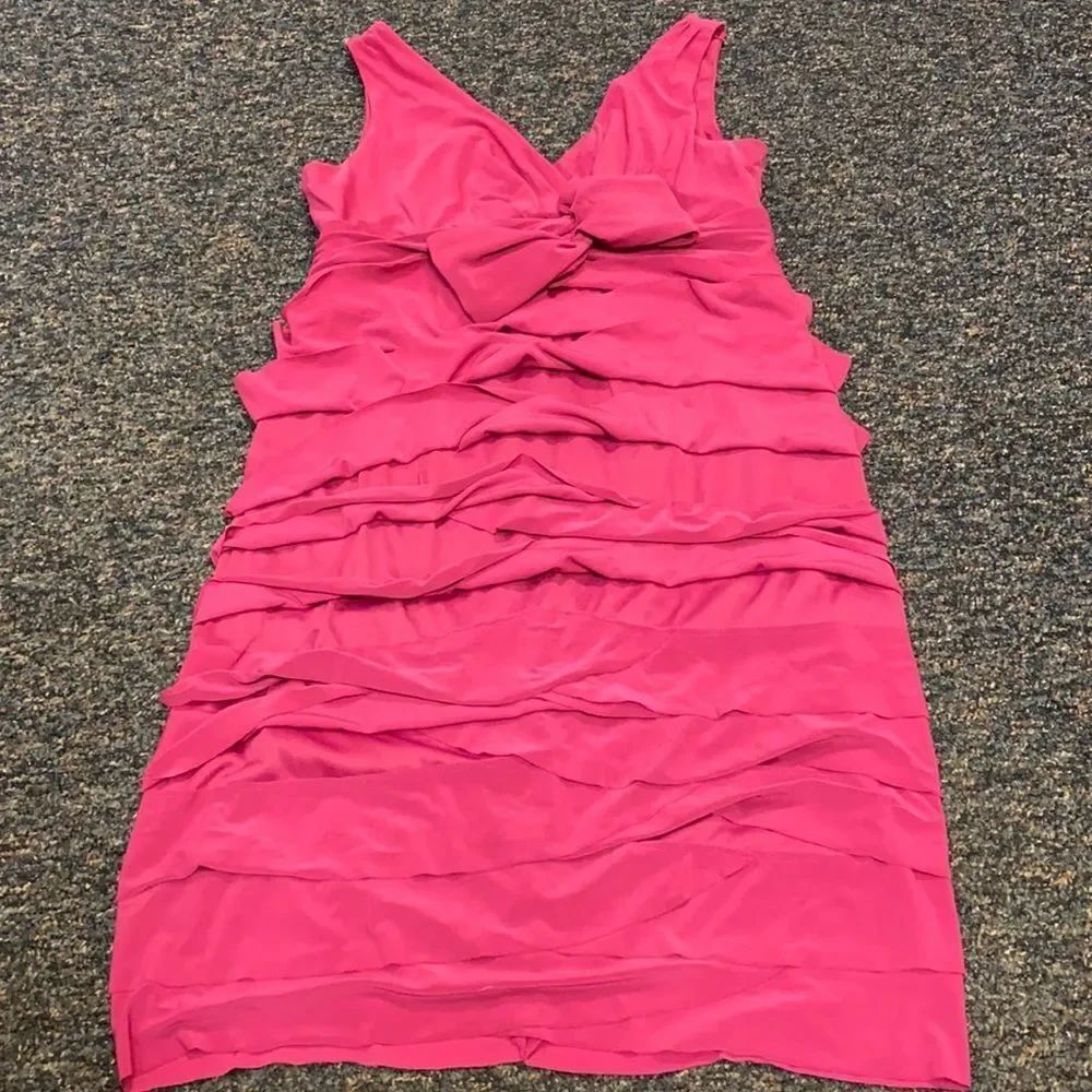 Jones New York Pink Layered Dress sz. 14